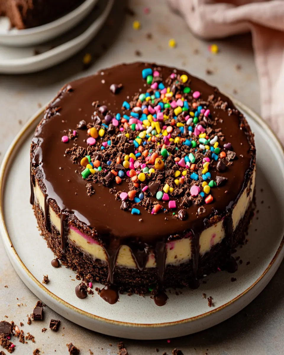 Cosmic Brownie Cheesecake First Image First Image