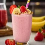 Strawberry Banana Yogurt Smoothie First Image First Image