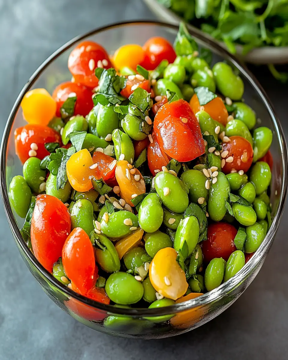 Delicious Edamame Salad Recipe for a Fresh Taste Boost First Image First Image