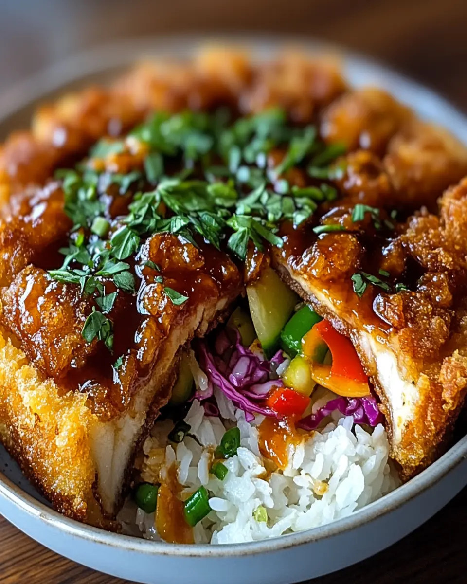 Crispy Japanese Katsu Bowls First Image First Image