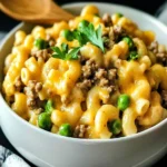 Homemade Instant Pot Cheeseburger Macaroni First Image First Image