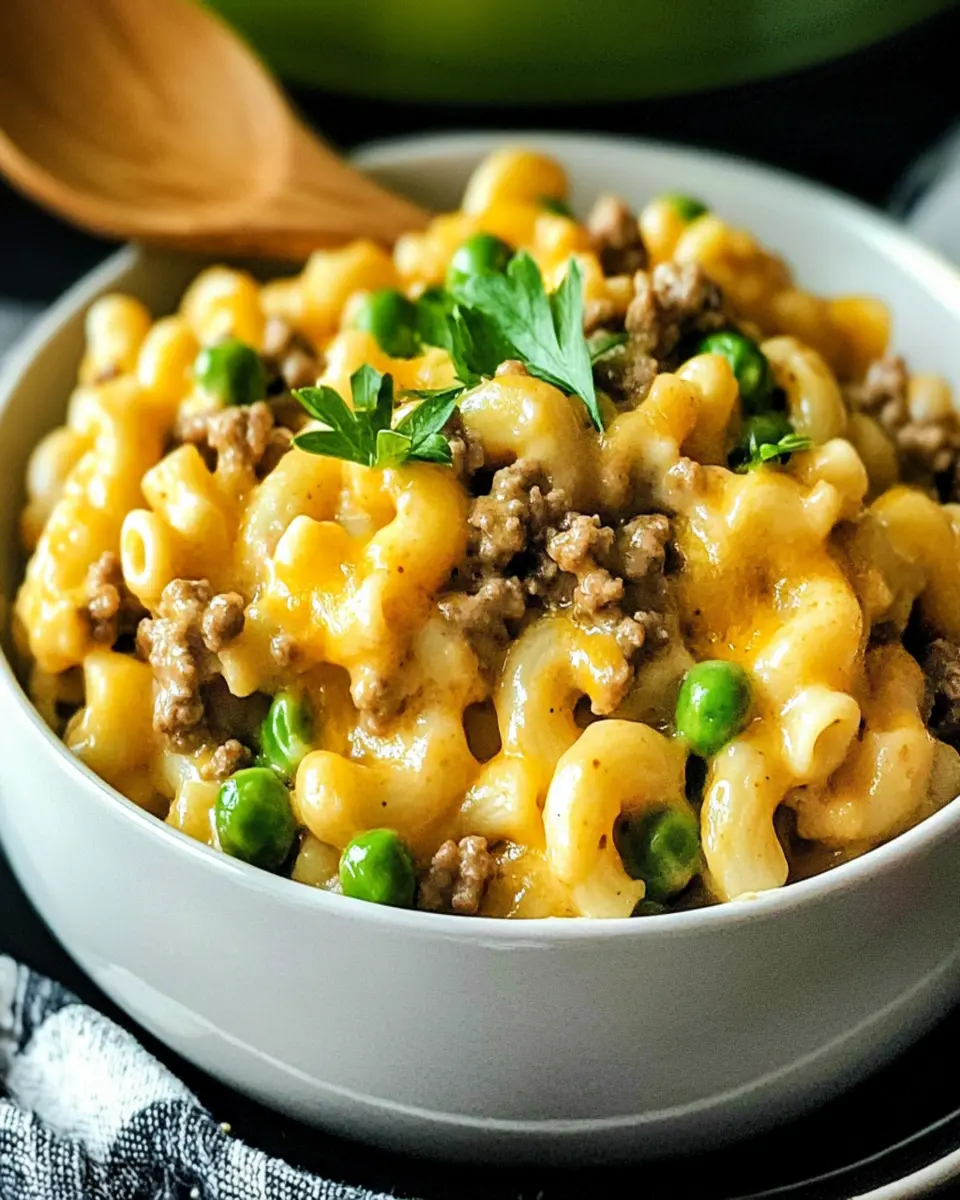 Homemade Instant Pot Cheeseburger Macaroni First Image First Image