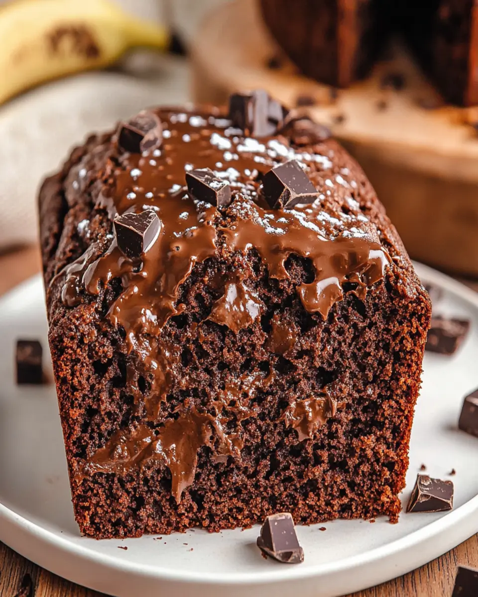 Triple Chocolate Banana Bread First Image First Image
