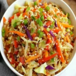 20 Minute Vegan Egg Roll In A Bowl First Image First Image