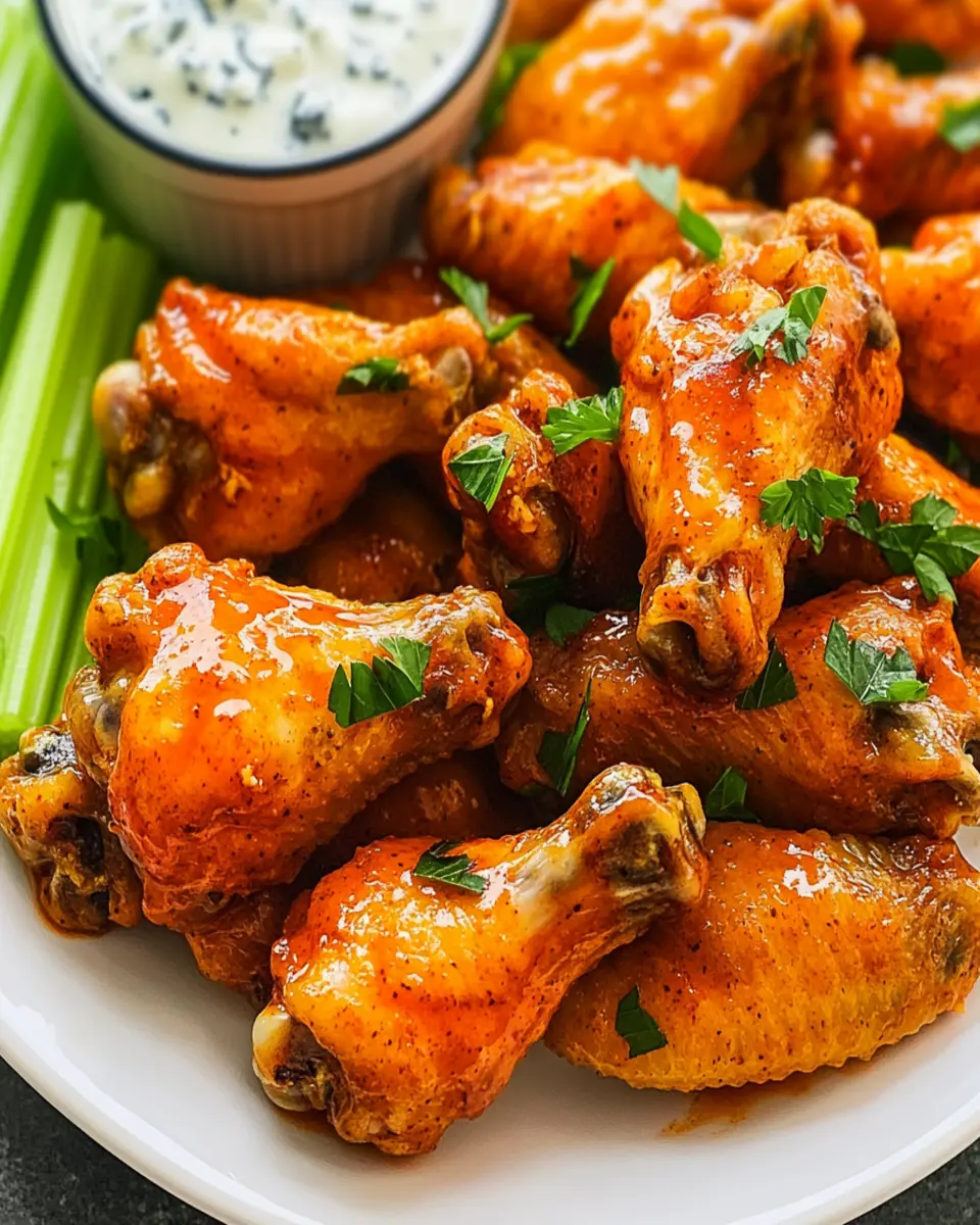 Instant Pot Chicken Wings First Image First Image
