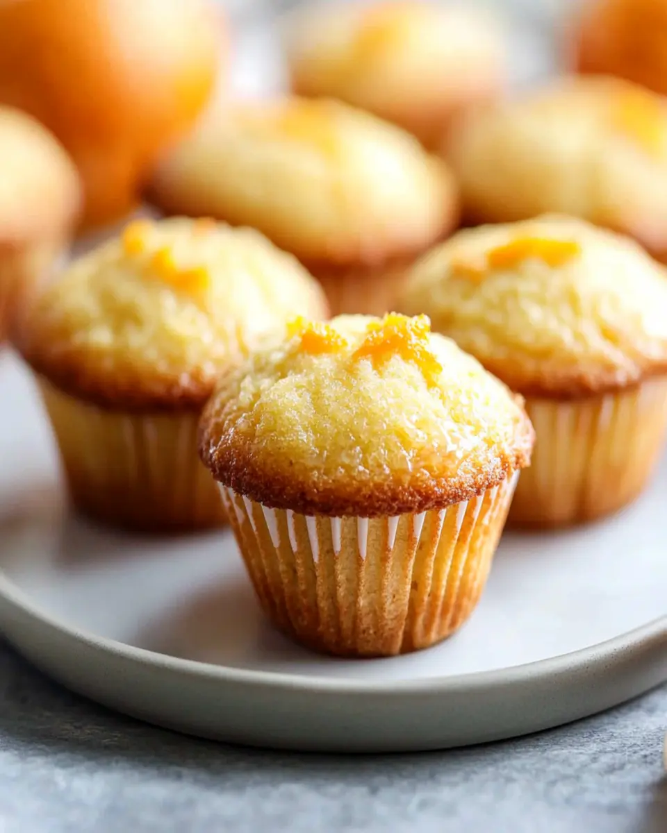 Orange Muffins First Image First Image