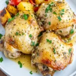 Instant Pot Garlic Parmesan Chicken Thighs First Image First Image