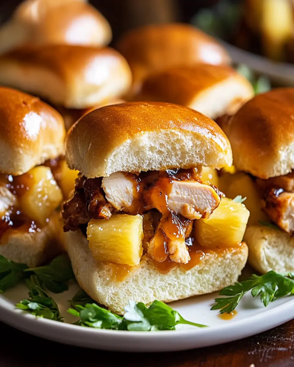 Irresistible Hawaiian Turkey Sliders for a Flavorful Feast First Image First Image
