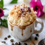 Keto Coffee Cake Mug Cake First Image First Image
