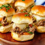 Philly Cheesesteak Sliders on Hawaiian Rolls First Image First Image