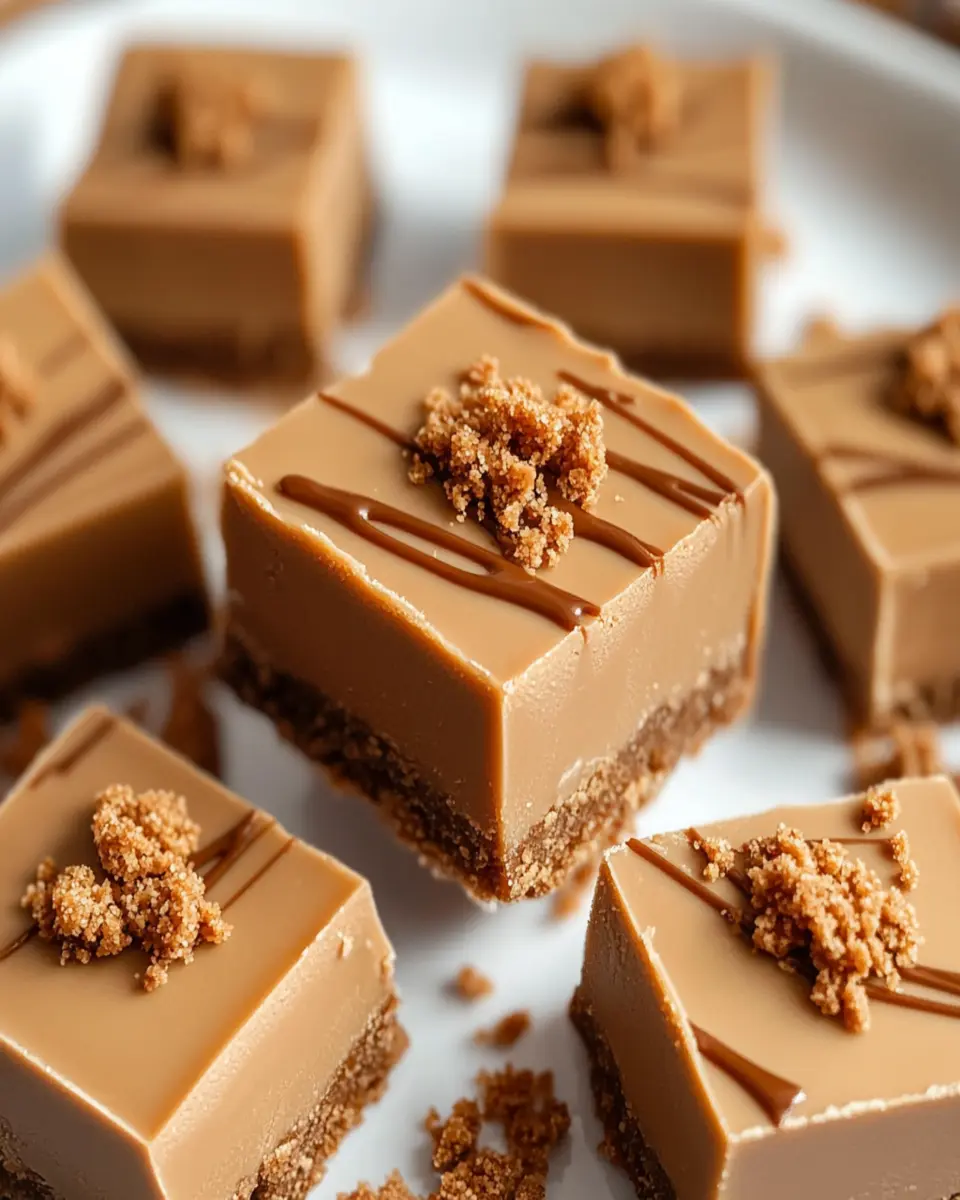 Easy Biscoff Fudge Recipe – Creamy & Caramelly First Image First Image