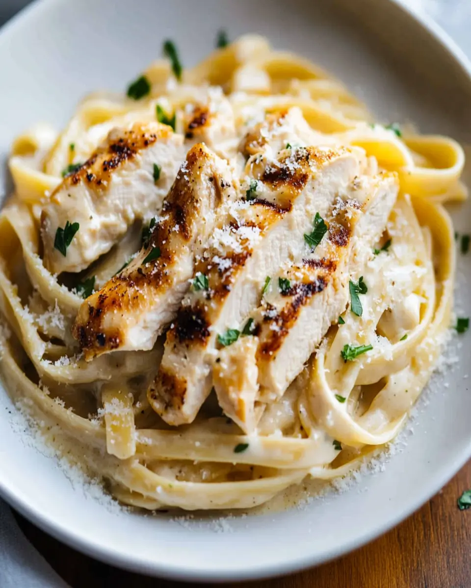 Instant Pot Chicken Alfredo First Image First Image