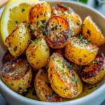 Simple Crispy Greek Lemon Potatoes First Image First Image
