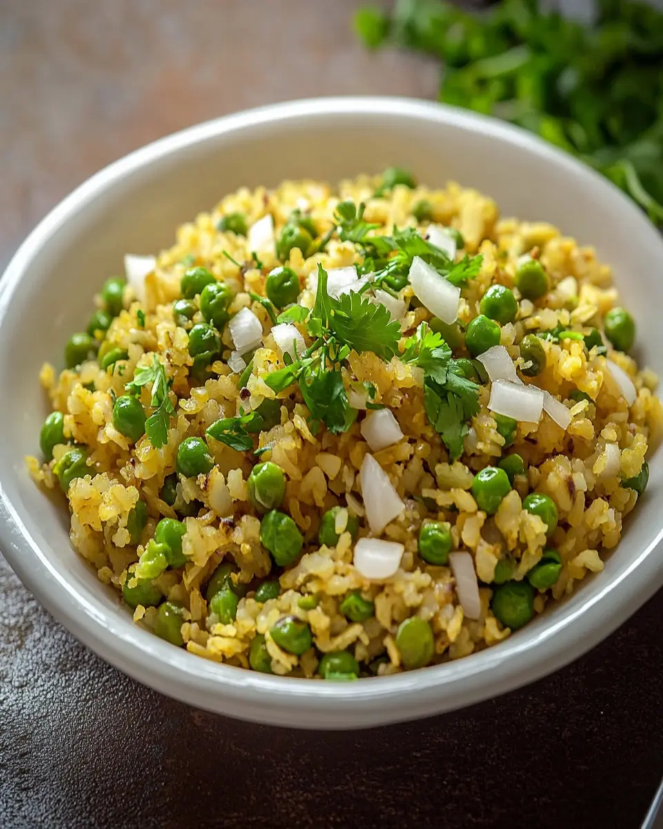 Chura Matar Recipe (UP Style) First Image First Image