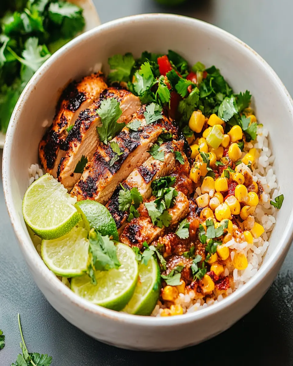 Street Corn Chicken Rice Bowl First Image First Image