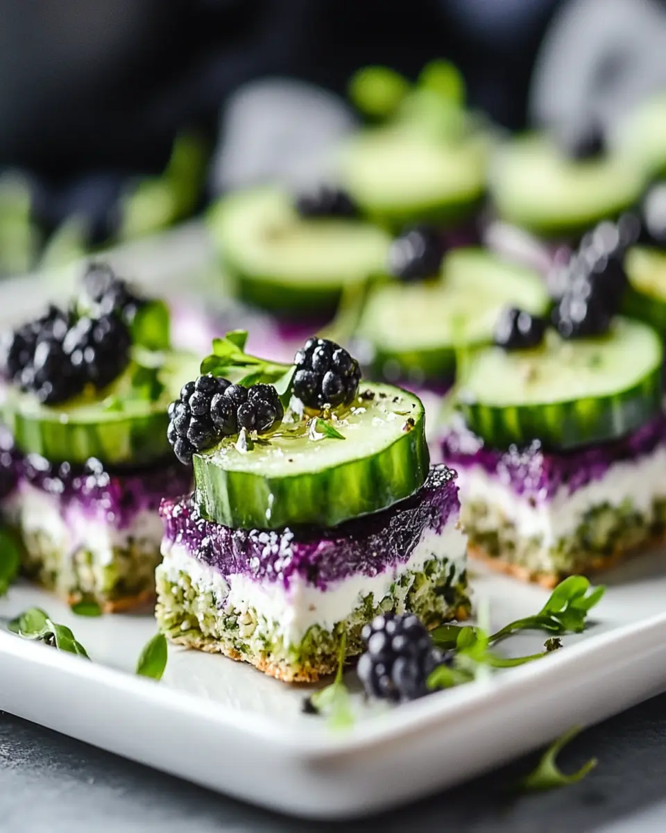 Keto Cucumber Sandwiches First Image First Image