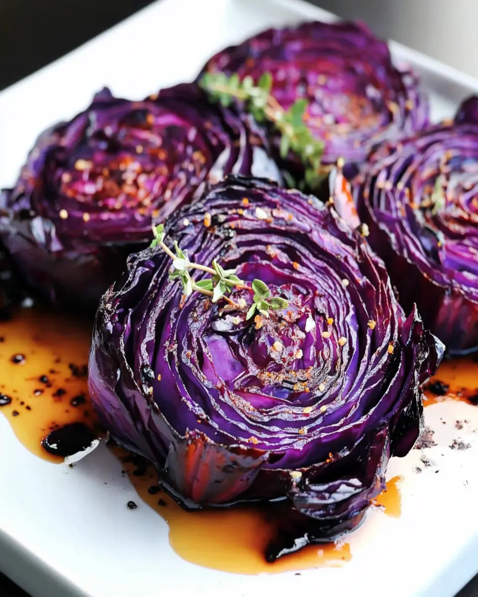 Roasted Red Cabbage First Image First Image