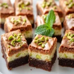 Keto Pistachio Ferrero Rocher Brownies First Image First Image