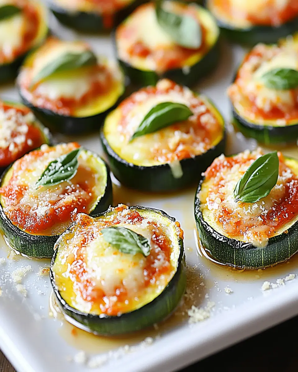 Irresistible Zucchini Pizza Bites: Guilt-Free Appetizer First Image First Image