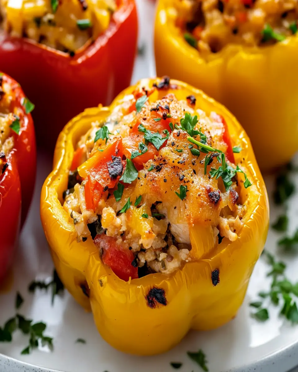 Chicken Stuffed Peppers First Image First Image