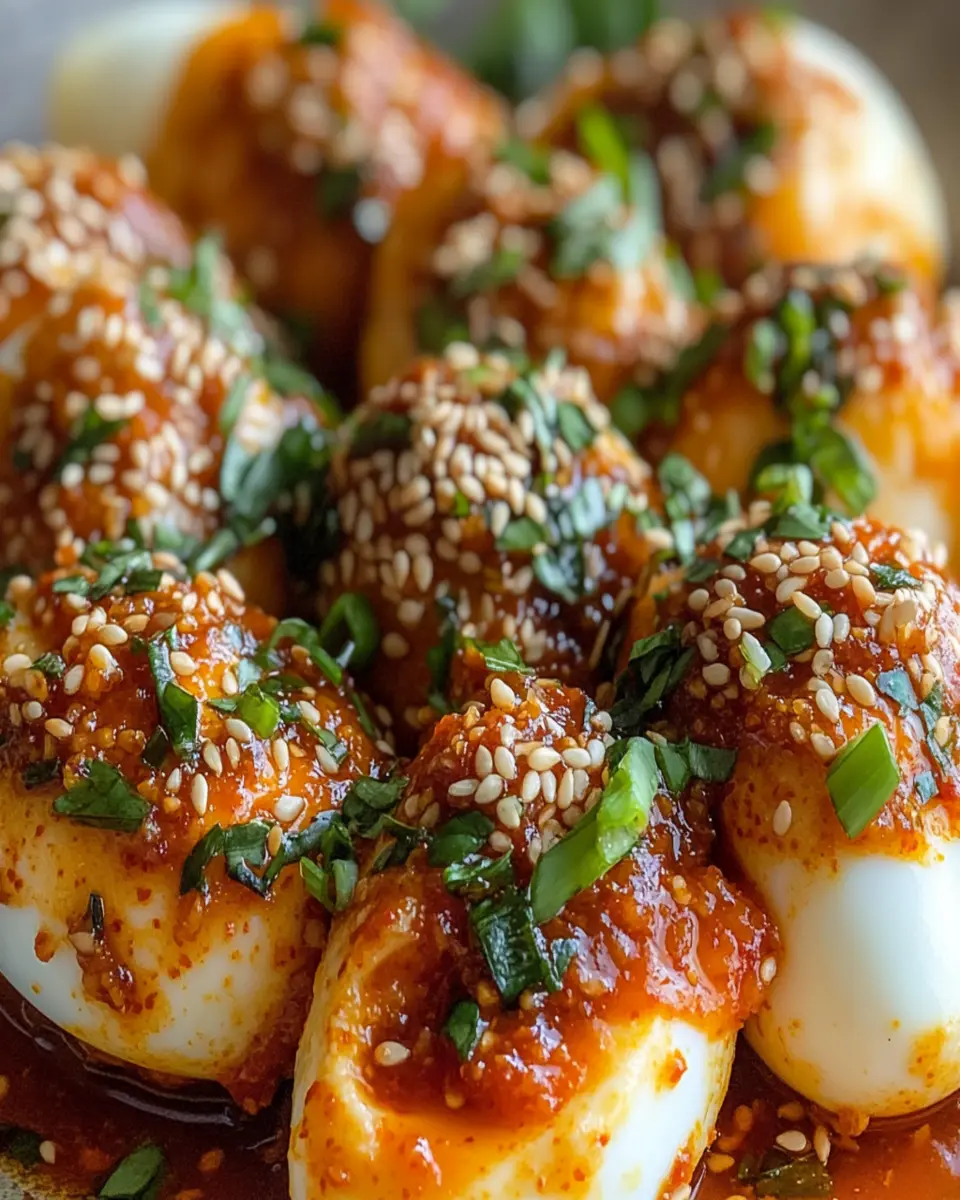 Gochujang Eggs First Image First Image