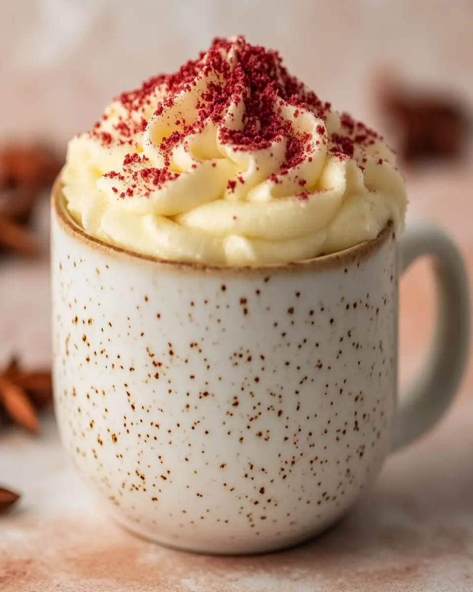 Keto Red Velvet Mug Cake First Image First Image