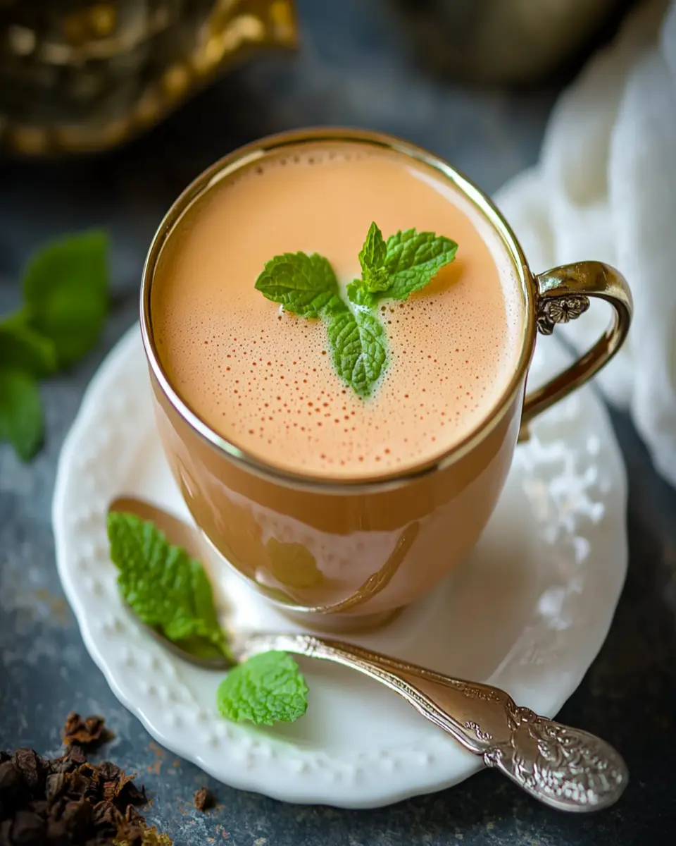 Mint Chai Recipe (Pudina Tea) First Image First Image