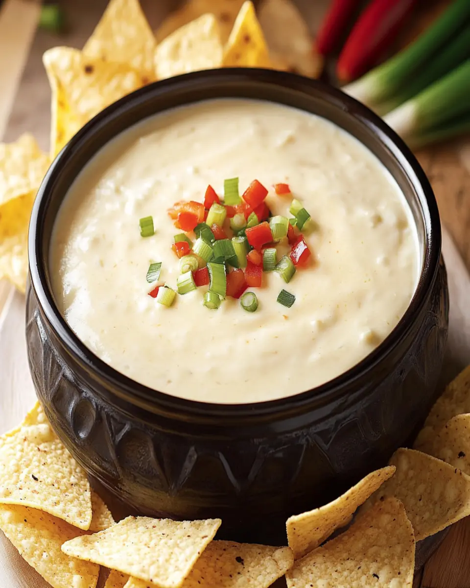 Easy Crockpot White Queso Dip Recipe – Creamy & Delicious First Image First Image
