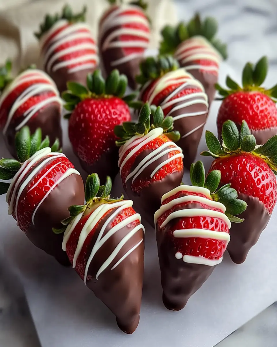 Decadent Chocolate Covered Strawberries Recipe First Image First Image