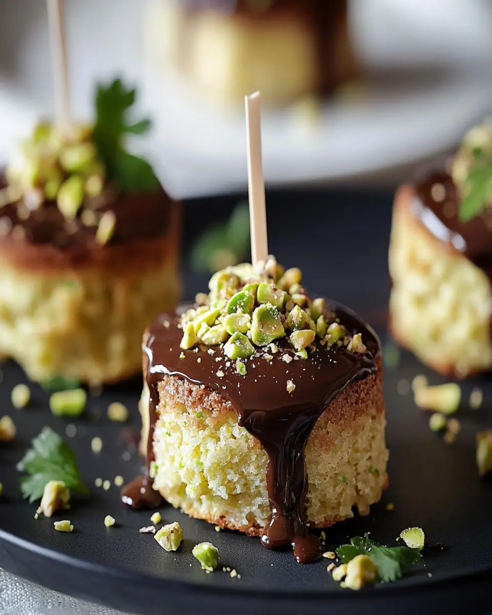 Keto Pistachio Chocolate Lava Cakes First Image First Image