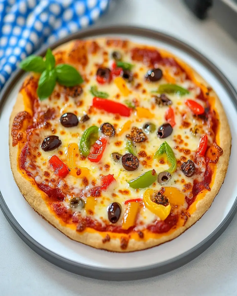 How to Cook Frozen Pizza in Air Fryer First Image First Image