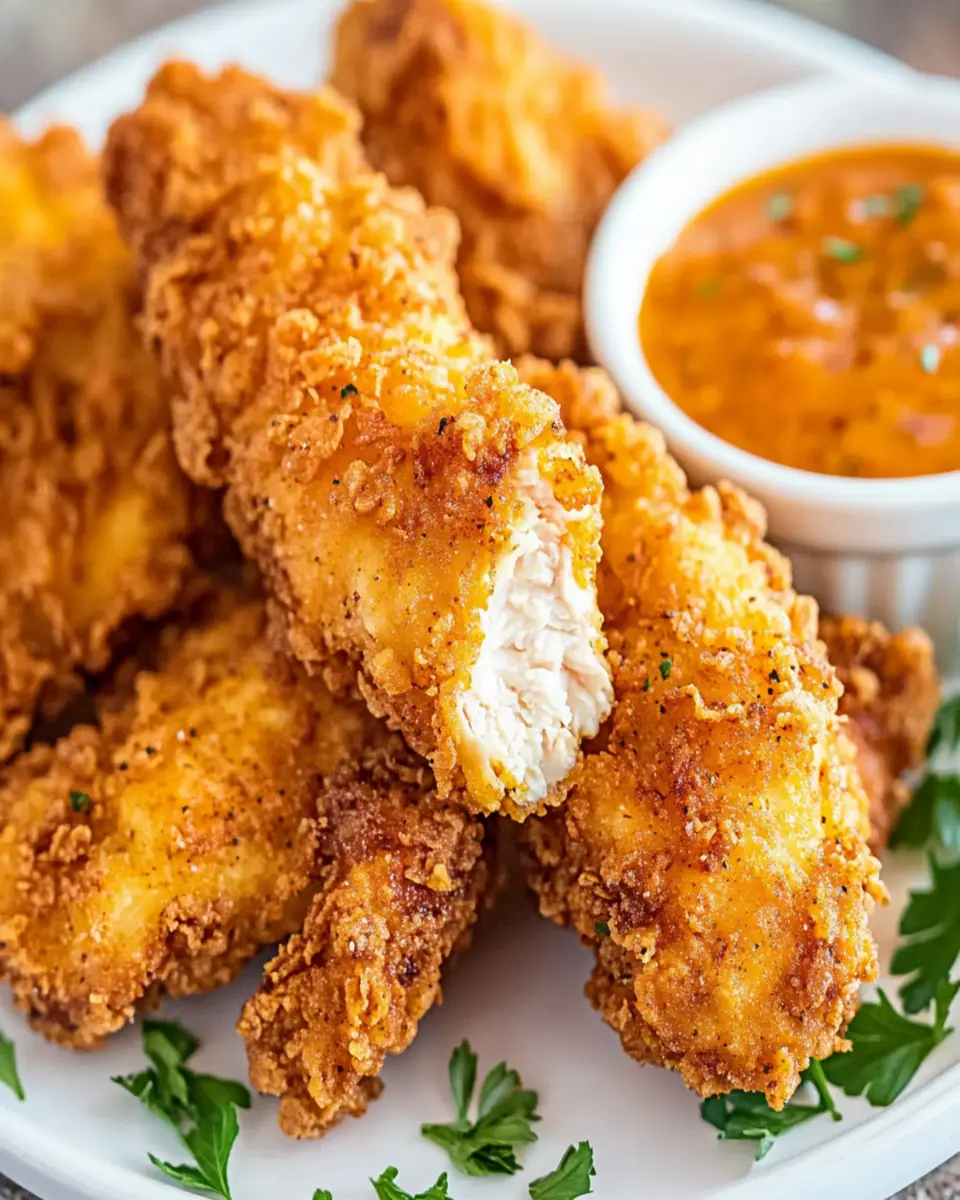 Fried Chicken Tenders First Image First Image