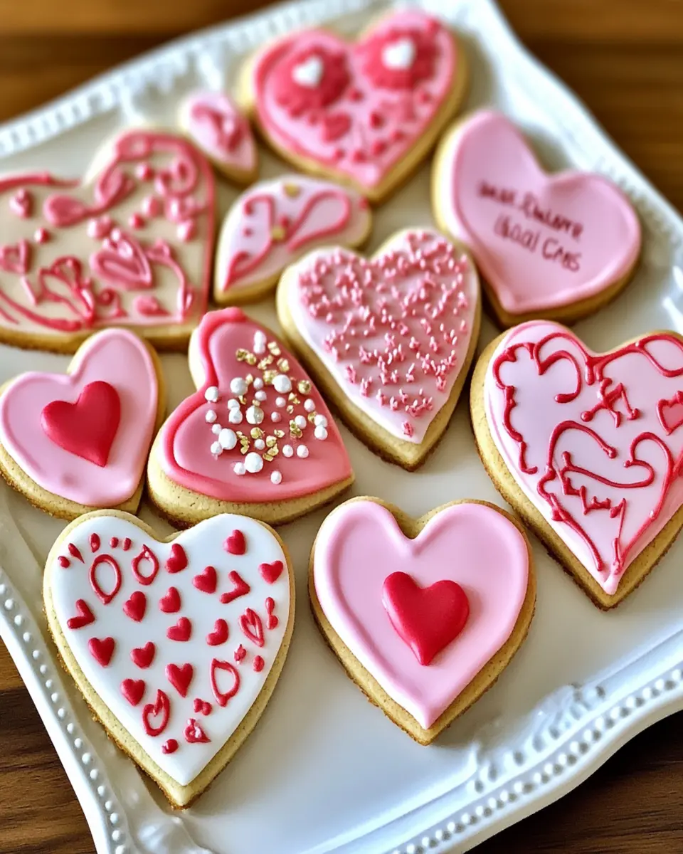 Irresistible Valentine Sugar Cookies for Love Celebrations First Image First Image