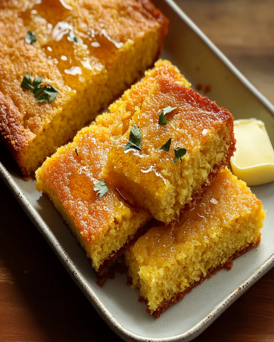 Sweet Cream Cornbread First Image First Image