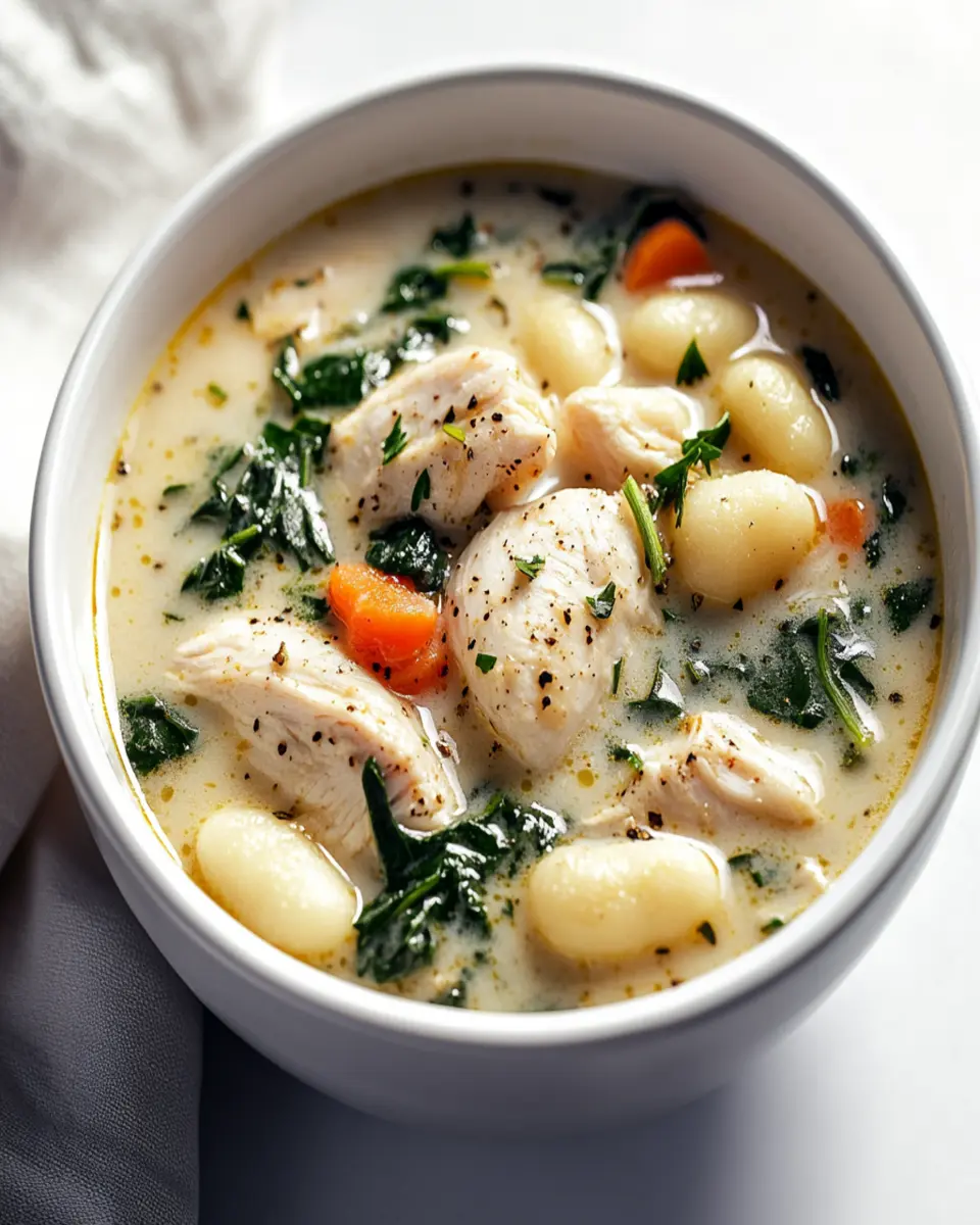 Olive Garden Style Chicken & Gnocchi Soup First Image First Image