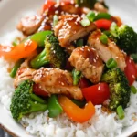 Slow Cooker Teriyaki Chicken and Stir Fry Veggies Recipe First Image First Image