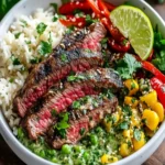 Cilantro Lime Beef Steak Bowls – Quick & Flavorful First Image First Image