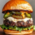 Irresistible Jalapeño Popper Smash Burger Recipe First Image First Image