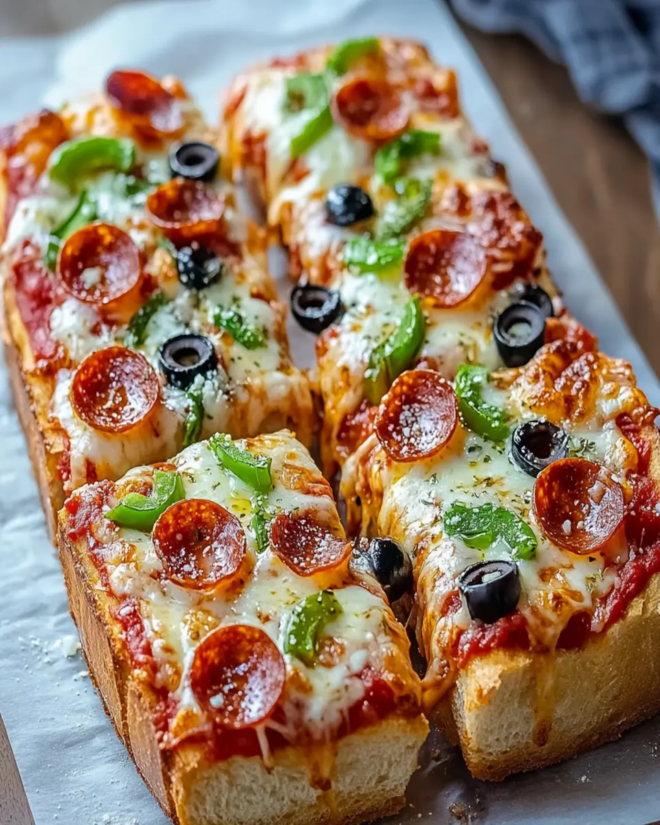 Easy French Bread Pizza Recipe- Quick & Delicious First Image First Image