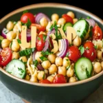Mediterranean Chickpea Pasta Salad Recipe First Image First Image