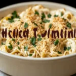Creamy Chicken Tetrazzini Casserole Recipe First Image First Image