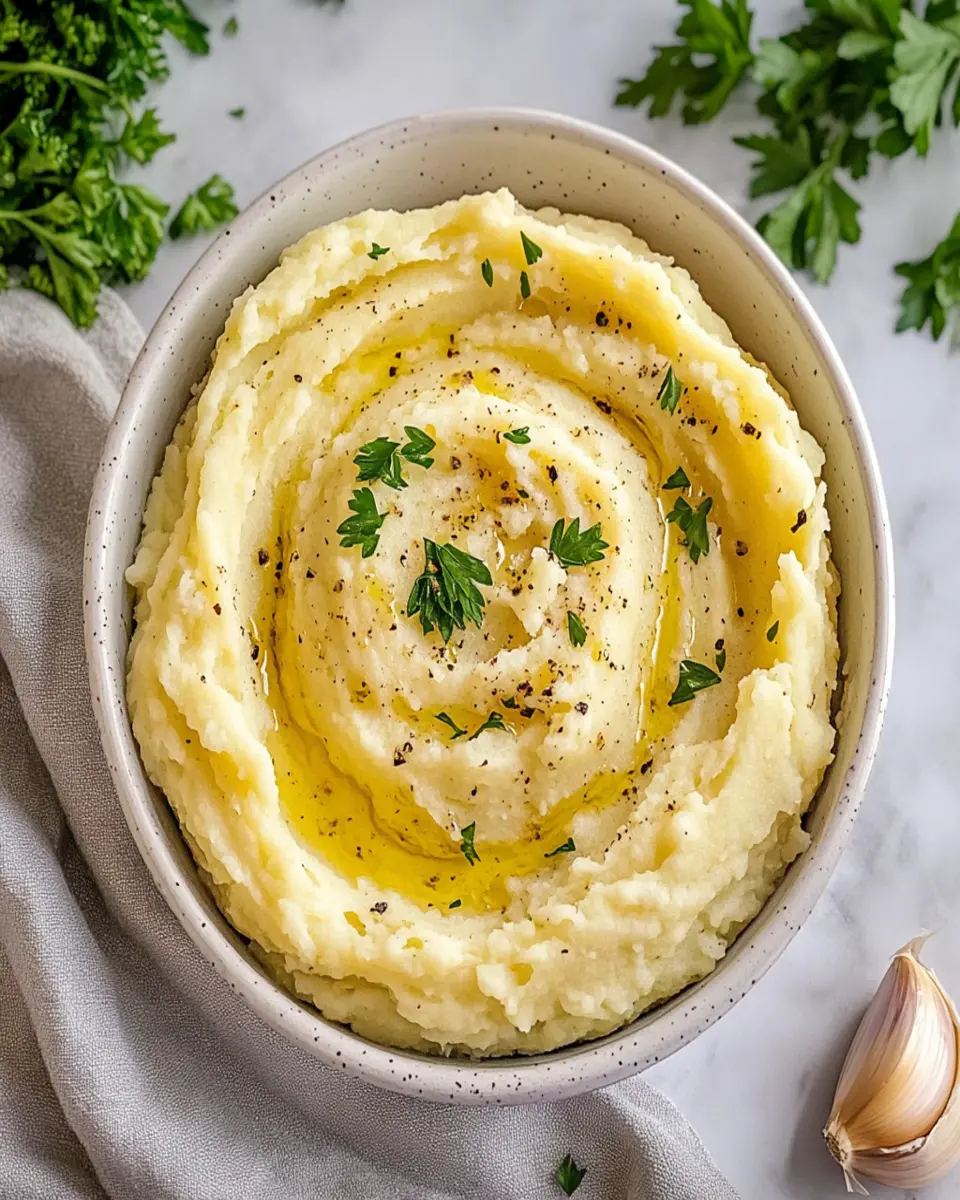 Garlic Mashed Potatoes First Image First Image