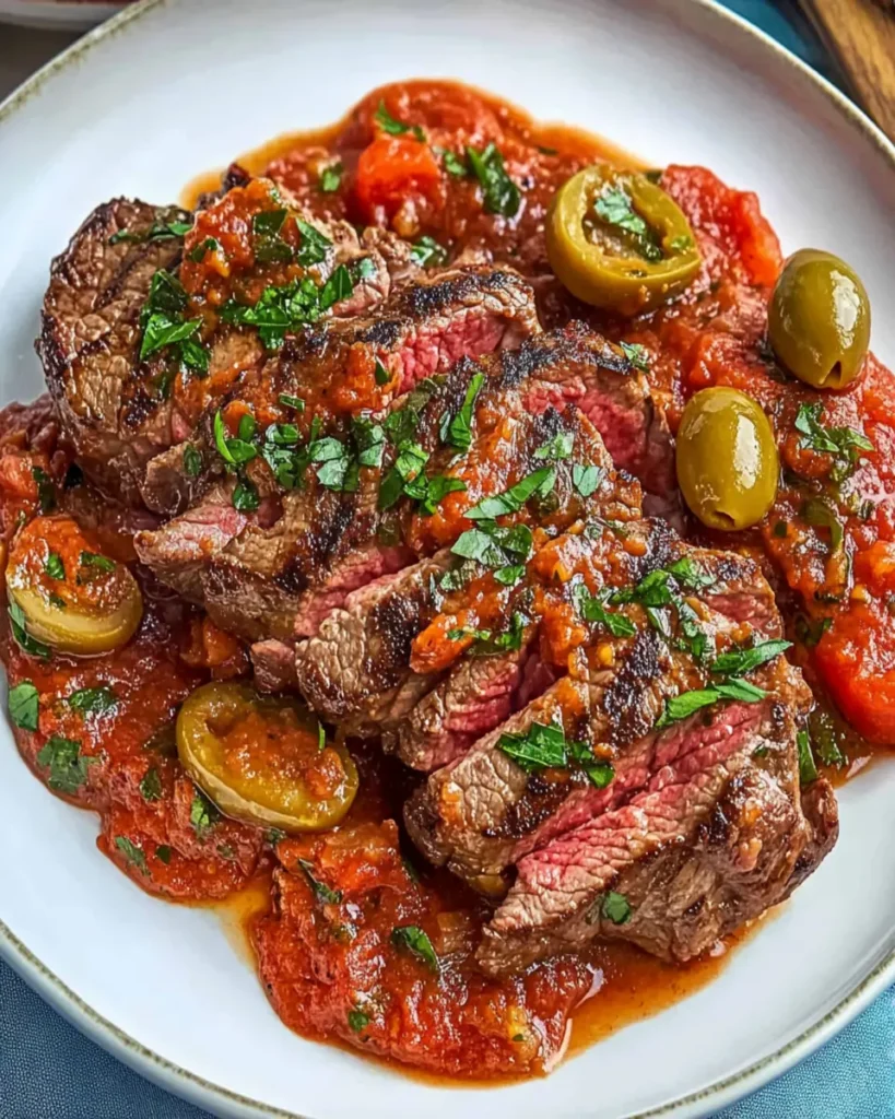 Steak Pizzaiola First Image First Image