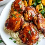 BBQ Baked Boneless Chicken Thighs – Easy Recipe First Image First Image