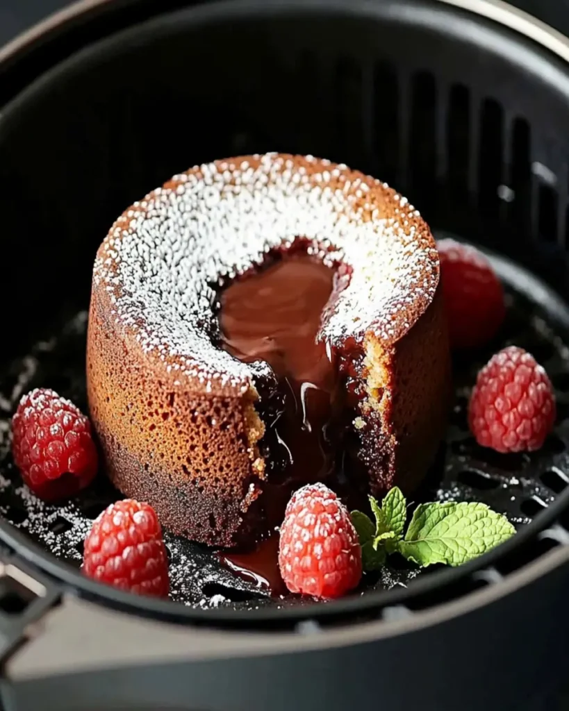 Air Fryer Lava Cake First Image First Image