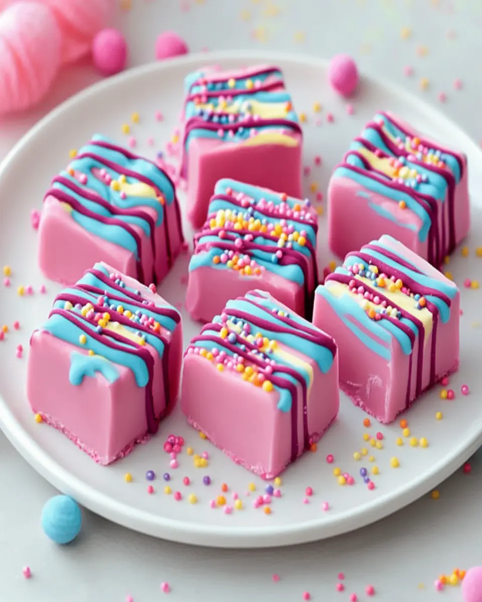 Cotton Candy Fudge First Image First Image