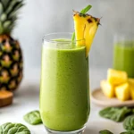 Refreshing Pineapple Spinach Smoothie Recipe for Energy First Image First Image