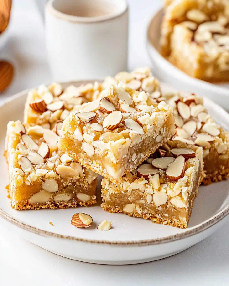 Almond Bars First Image First Image
