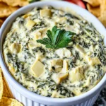 Irresistible Crockpot Spinach Artichoke Dip Recipe First Image First Image