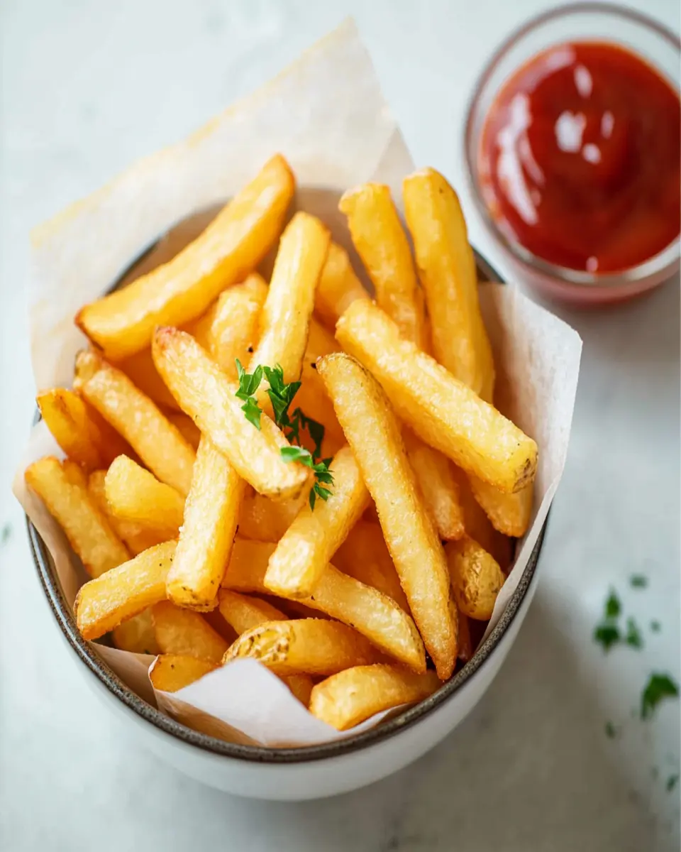 Air Fryer Crispy Frozen French Fries First Image First Image